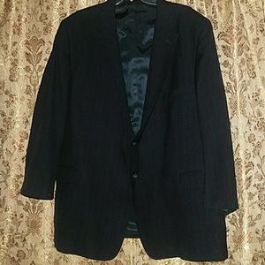 Beautiful pinstripe Suit Jacket pants 54 regular